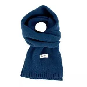 블루목도리 쁘띠 머플러 숏 미니 니트 목도리 인디고 블루 넥워머 블루목도리 쁘띠목도리