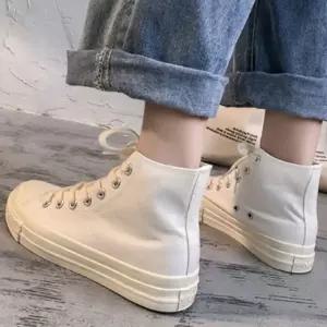 발목 여성 데일리 패션 스니커즈 캔버스 운동화 슈즈 어글리슈즈 운동화