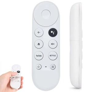 호환 G9N9N 크롬캐스트 리모컨용 교체 음성 리모컨 4K 스노우 스트리밍 미디어 플레이어 매칭 필요