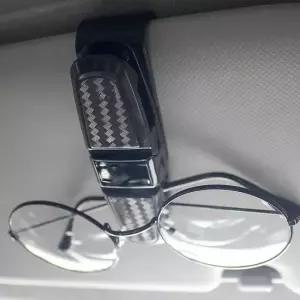 오너클랜 선바이저 선글라스 케이스 차량용 안경 거치대 선바이저클립