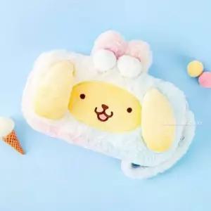 산리오 캐릭터 사각 펜파우치 그라데이션 컬러연필 파우치 어린이지갑 아동캐릭터파우치