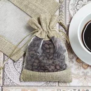 스트링파우치 린넨 파우치 S 복주머니 스트링파우치 복주머니 투명파우치 면파우치