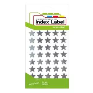 홀로그램 스타 별 스티커 실버 13X14mm 12매입 X5개