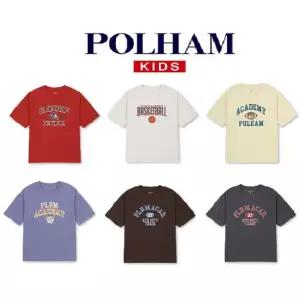 폴햄키즈 26년!!!입자마자 시원한~루즈핏 티셔츠 공용) 아이차 루즈핏 반팔티PKG2TS3031