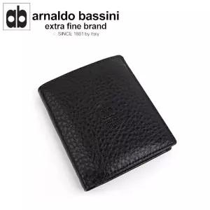 아놀드바시니 정품 소가죽 중지갑ABAB-N302BK(신권)