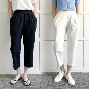 [하프클럽/아이우먼]위쉬몰 LO 쿨면마스판배기팬츠715(P338H604) 빅사이즈