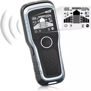 핸드스타 스터드 파인더 벽 스캐너 - 6-in-1 업그레이드된 다기능 자동 감지 기능과 LCD 디스플레이 및