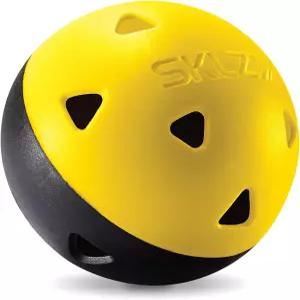 SKLZ 제한 비행 연습 임팩트 골프공 12팩 옐로우