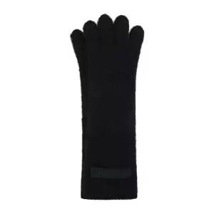 로고 태그 리브 니트 울 장갑 ACU00668AK00227 990