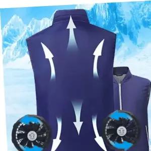 선풍기 조끼 여름 등산 낚시 아이스 쿨링 냉풍 베스트