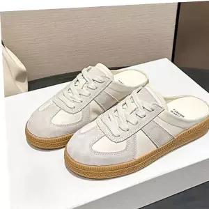 여성 캐주얼 뮬 스니커즈 블로퍼 운동화 슬리퍼