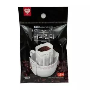 일회용드립필터 핸드드립커피여과지 15매커피필터 필터 15매커피필터