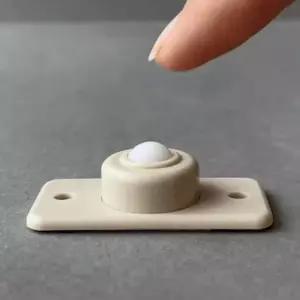 소형 가구 이동 바퀴 우레탄 소재 무타공 4개입 회전형 가구바퀴 이동바퀴