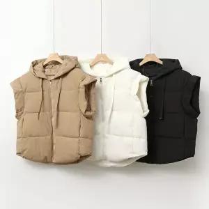 [하프클럽/에이치스타일]H스타일(DK)탱탱패딩조끼JP 겨울 여성 패딩조끼 점퍼 퀼팅 누빔 아우터 JP 자켓