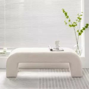 벤치형 소파 등받이없는 사이드 긴 거실 매장 인테리어 라운지