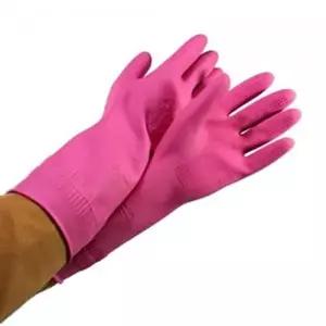 고품질 고무장갑 태화 위생장갑 M 청소 주방 설거지 올에이 기모고무장갑 라텍스장갑 WFLX9MU