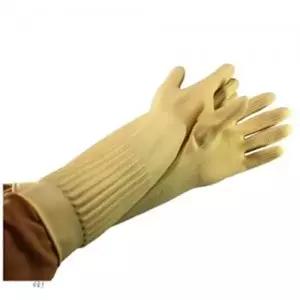 고품질 특대 고무장갑 설거지 청소 위생장갑 주방 아이보리 기모고무장갑 라텍스장갑 WFLX9MX