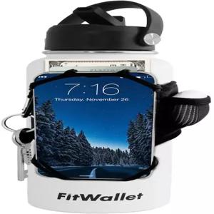 핏월렛TM 물병 휴대폰 홀더 슬리브 헬스장 러닝 하이킹 여행용 스트랩 캐리어 파우치 짐 가방 대안으로