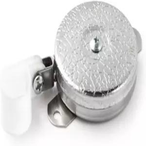 48인치 스테인리스 스틸 케이블 브래킷 뒷면 크롬 전면 8온스의 키백 산업용 접이식 릴 접힘 플라스틱 호스