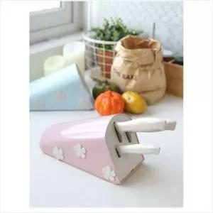 [콩심팥심]D14 플로라 칼블록 식도세트 간단한요리 부엌칼 식도가정용식도