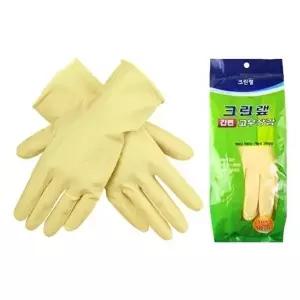 고품질 설거지 김장 고무장갑 요리 크린? 주방 10P 크린랩고무장갑 라텍스장갑 고무장갑특대 WFLXA6P