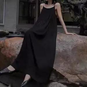 여성 2컬러 여름 에어플리츠 끈나시 주름 롱원피스