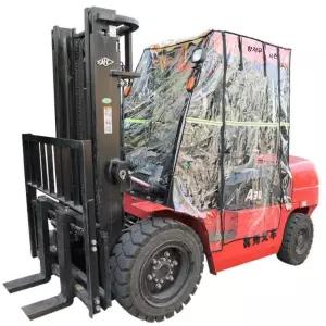 지게차 그늘막 스크린 가림막 천막 덮개 바람막이 쉘터 단일상품