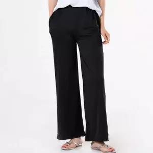 신상 배기 빅사이즈 세미 긴바지 여성바지 일자 스판