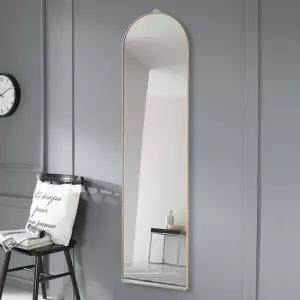 [무료배송] 그라츠 골드 벽걸이 전신거울 벽면현관전신경거치경옷