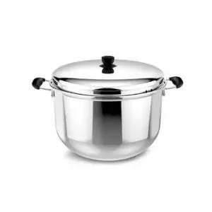 키친아트 지벤 삼중바닥 스텐 곰솥 28cm 찜냄비 찜솥 찜기