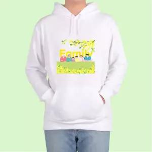 기모후드티 가족 봄나들이 가정의달 six 디자인