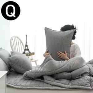 솔트 간절기 이불 패드세트 퀸 Q 그레이 퀸이불패드세트