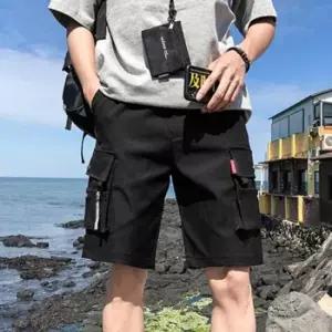 카고바지 남성반바지 카고반바지 허리밴딩 남자팬츠