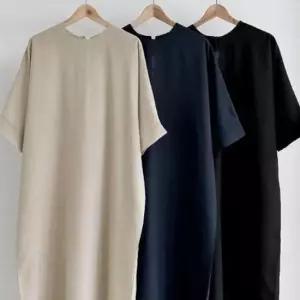 [SBD] 빅사이즈 305P433S 가오리 의류 원피스 리본 끈