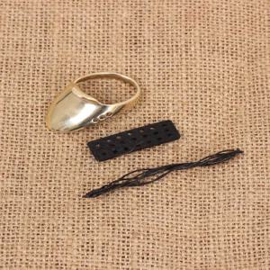 국궁 손깍지 전통 보호 손보호대 장비 활깍지 화살용