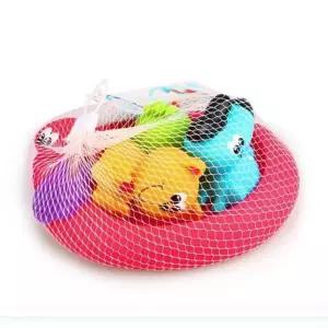 영유아 신생아 목욕 놀이 귀여운 촉감 완구 장난감 4p 물총 고양이