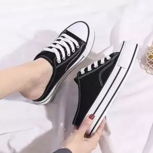 키높이 플랫폼 스니커즈뮬 운동화 블로퍼 캠퍼스룩 블로퍼