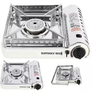 분리형 바람막이 야외 캠핑 휴대용 가스렌지 부르스타 안전설계 열효율 식탁