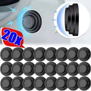 호환 자동차 도어 충돌 방지 실리콘 패드 방음 가스켓 자동 방음 충격 방지 씰링 고무 패드 도어 엣지 스티커