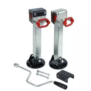 트레일러 아웃 트레일러잭 고정 캠핑카 세트