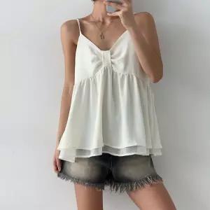 [시즌오프]리본나시 레이어드 셔링 A라인 휴양지룩 뷔스티에_5