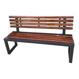 공원 옥외용 평벤치 나무 대기의자 부식방지 카페