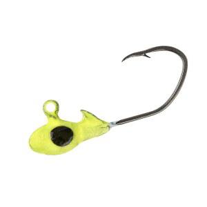 CRAPPIE PRO OVERBITE SICKLE MO' GLO 부드러운 지그 야광