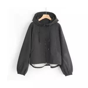 여성용 캐주얼 집업 올가을 러블리 컴포트 쇼트 카디건 트렌드 후드 다올3