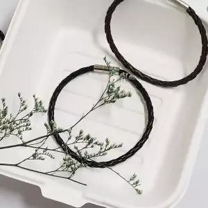 여자팔찌 로프 팔찌 여성용 가죽 PU