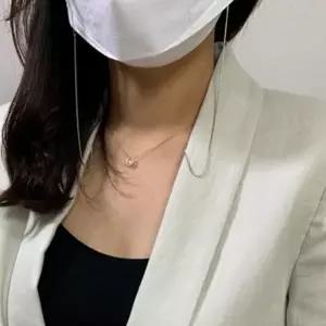 스트랩끈 아기 마스크끈 체인 마스크줄 비즈 마스크 실목걸이_25125160