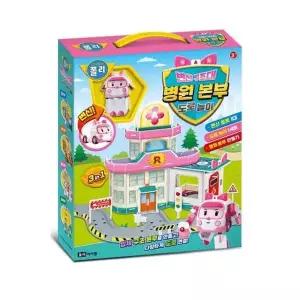 [하프클럽/브이와이]변신로봇 도로놀이 변신구조대 병원본부