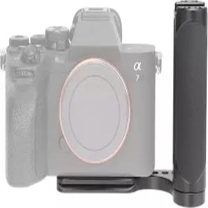 포트가 유니버설 사이드 핸들 그립 핸드 홀더 스태빌라이저 캐논 니콘용 아르카 스위스 카메라 삼각대