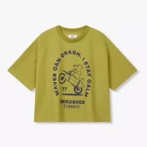 [백화점 홈쇼핑 정품] 스튜디오 톰보이 캐릭터 프린트 반팔 티셔츠 9106222211