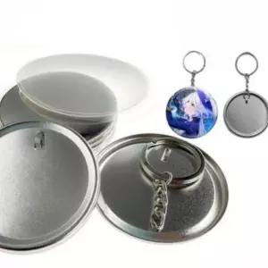 키링 58MM 굿즈 핀버튼 원형 DIY 메탈 제작 100개입